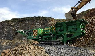 crushed iron ore machine